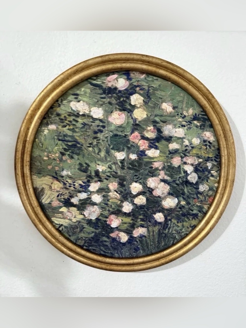 12x12 Roses by Vincent Van Gogh oil vintage inspired